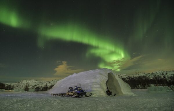 Snowmobile evening tour Northern lights (KI54-sh) - Bilde 5