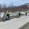 Riding electric bicycle