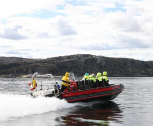 King crab safari by boat