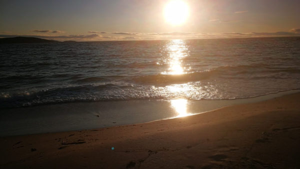 Sunset on the Barents Sea