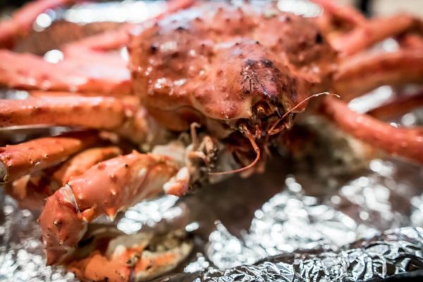 Macro photo of King Crab