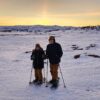 Northern light hunt on snowshoes with private guide (KI92N-pt) - Bilde 11