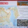 Kirkenes city tourism sign