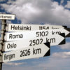 Traffic sign in Kirkenes
