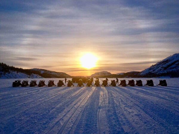 Northern lights adventure by snowmobile (KI04-bs) – Bild 7