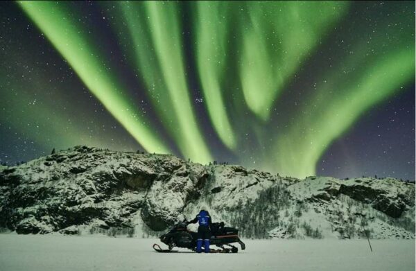 Snowmobile evening tour Northern lights (KI54-sh) - Bilde 6