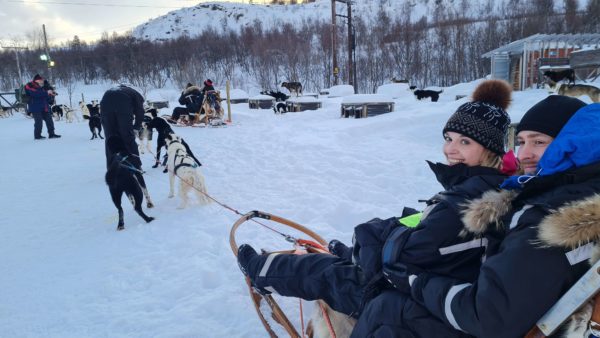 Husky safari by Snowhotel Kirkenes