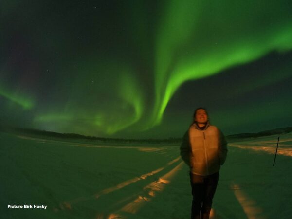 Northern light hunt on snowshoes with private guide (KI92N-pt) - Image 6