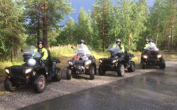 Quad Safari (ATV) in the Pasvik valley (KS36-uh)